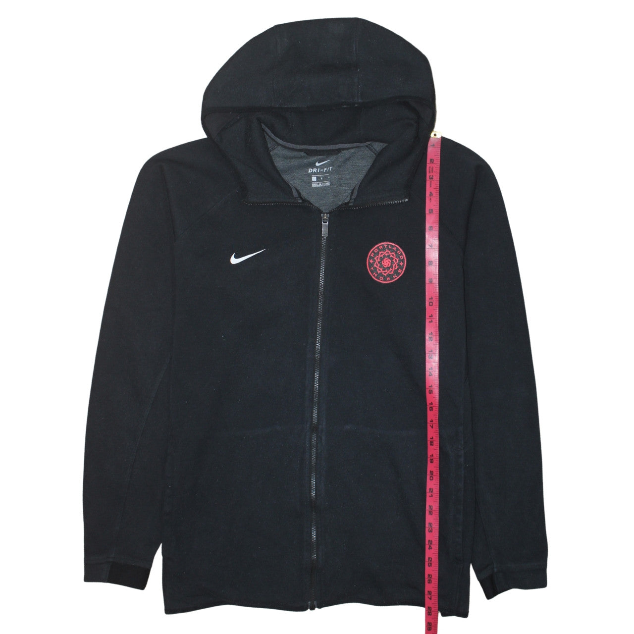 Nike Men's Black Dri-Fit Full Zip Hoodie Size L Sportswear