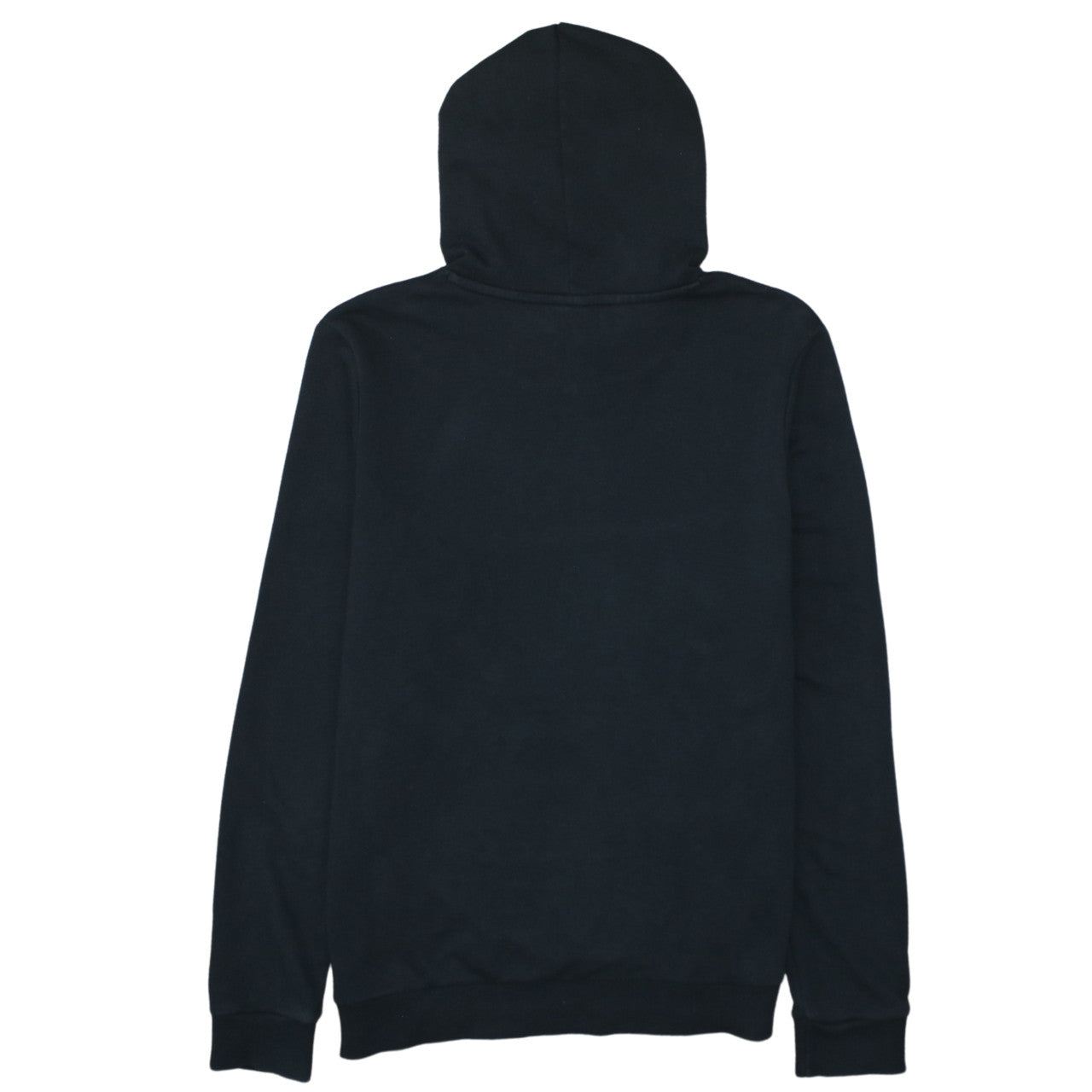 Puma Womens Black Pullover Hoodie L Logo Tape Detail