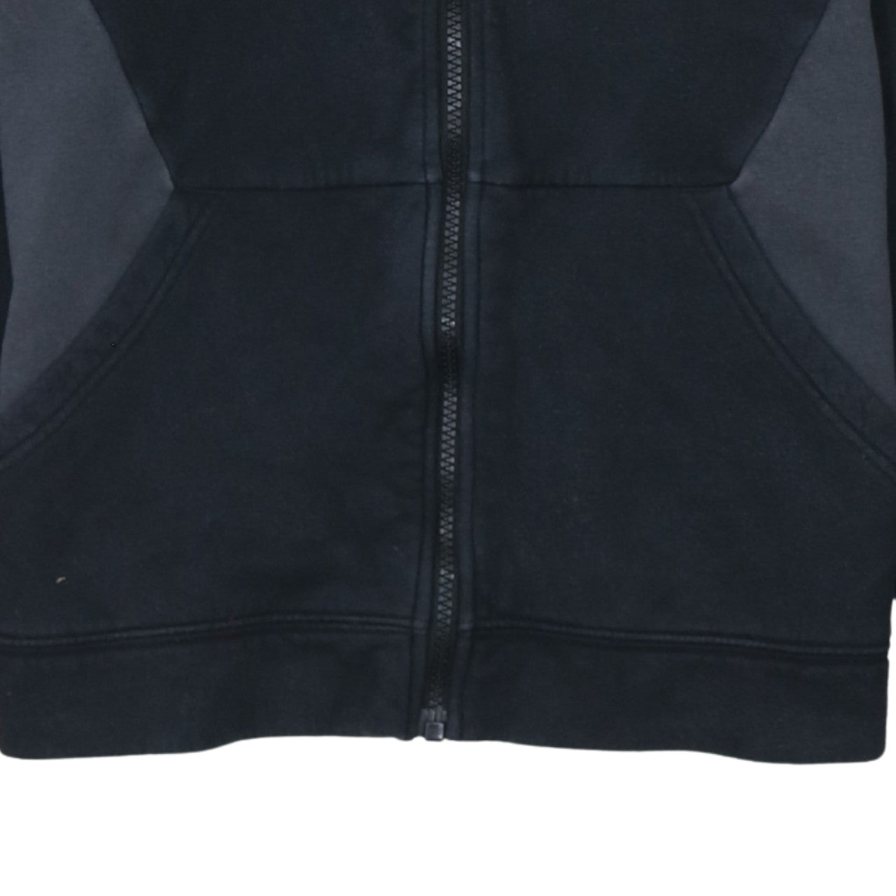 Nike Boys Black Full Zip Hoodie XL 13-15 Years Cotton Blend