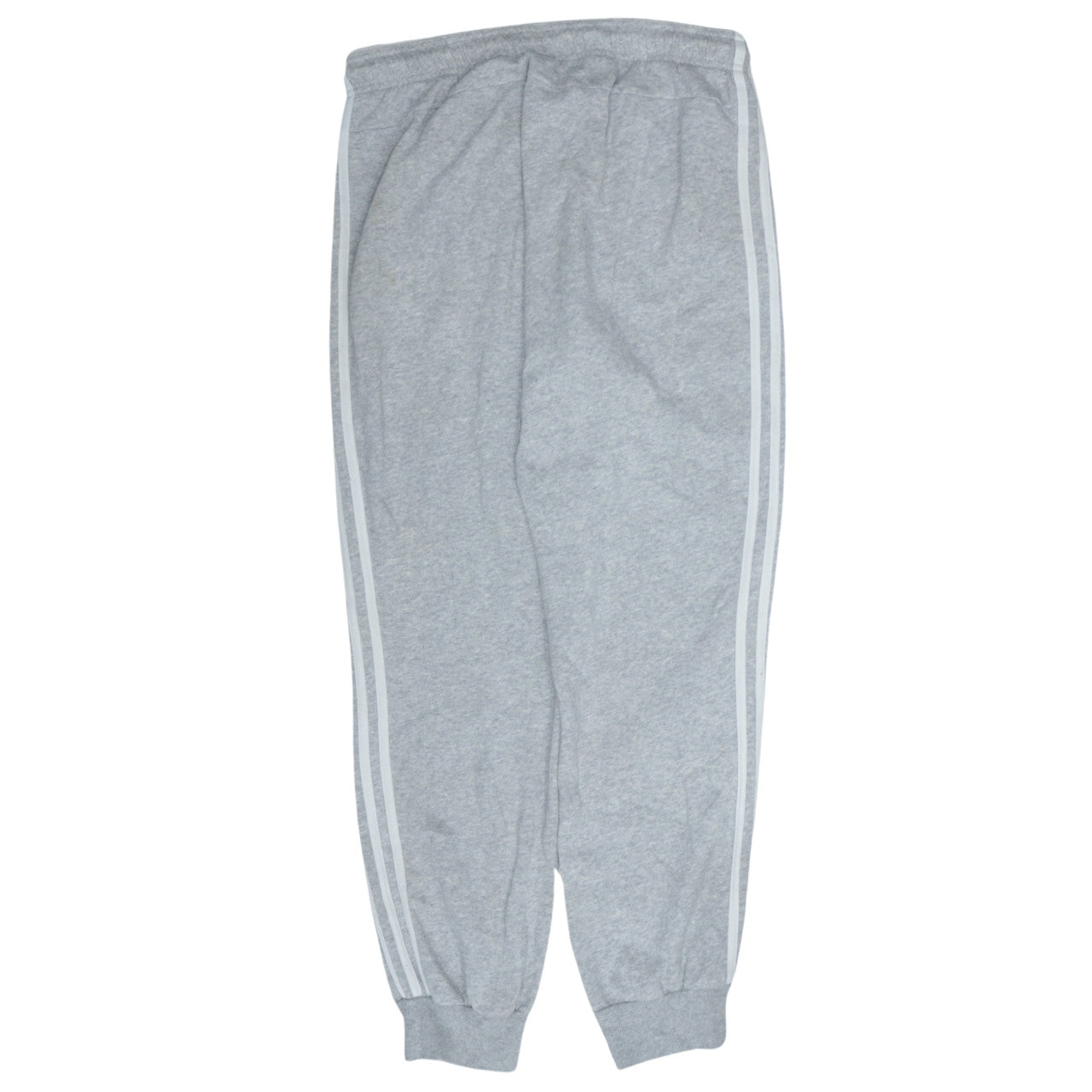 Adidas Women Grey Sweatpants Joggers Size 12-14 Elastic Waist