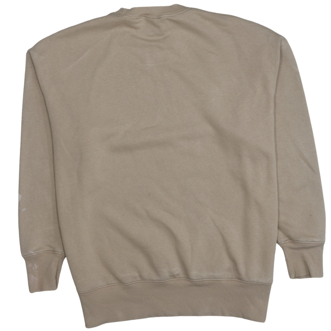 Nike Men's Beige Crew Neck Pullover Sweatshirt Size M