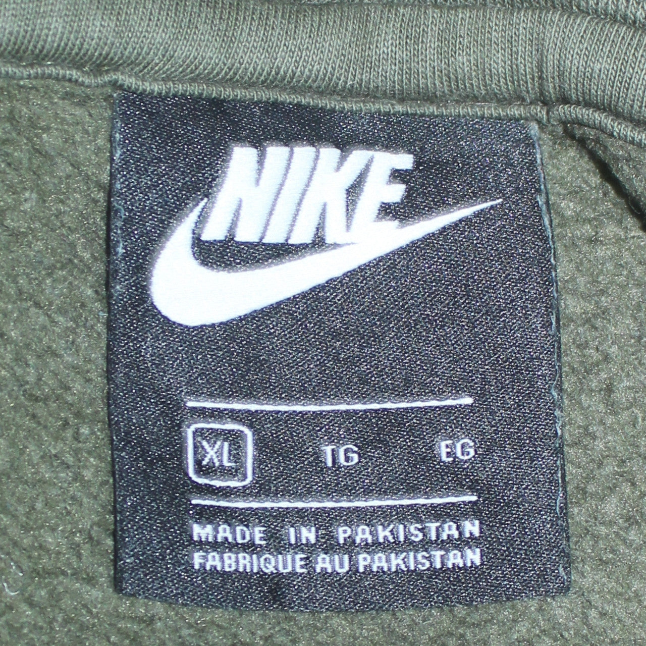 Nike Men's Green XL Pullover Hoodie Sweatshirt