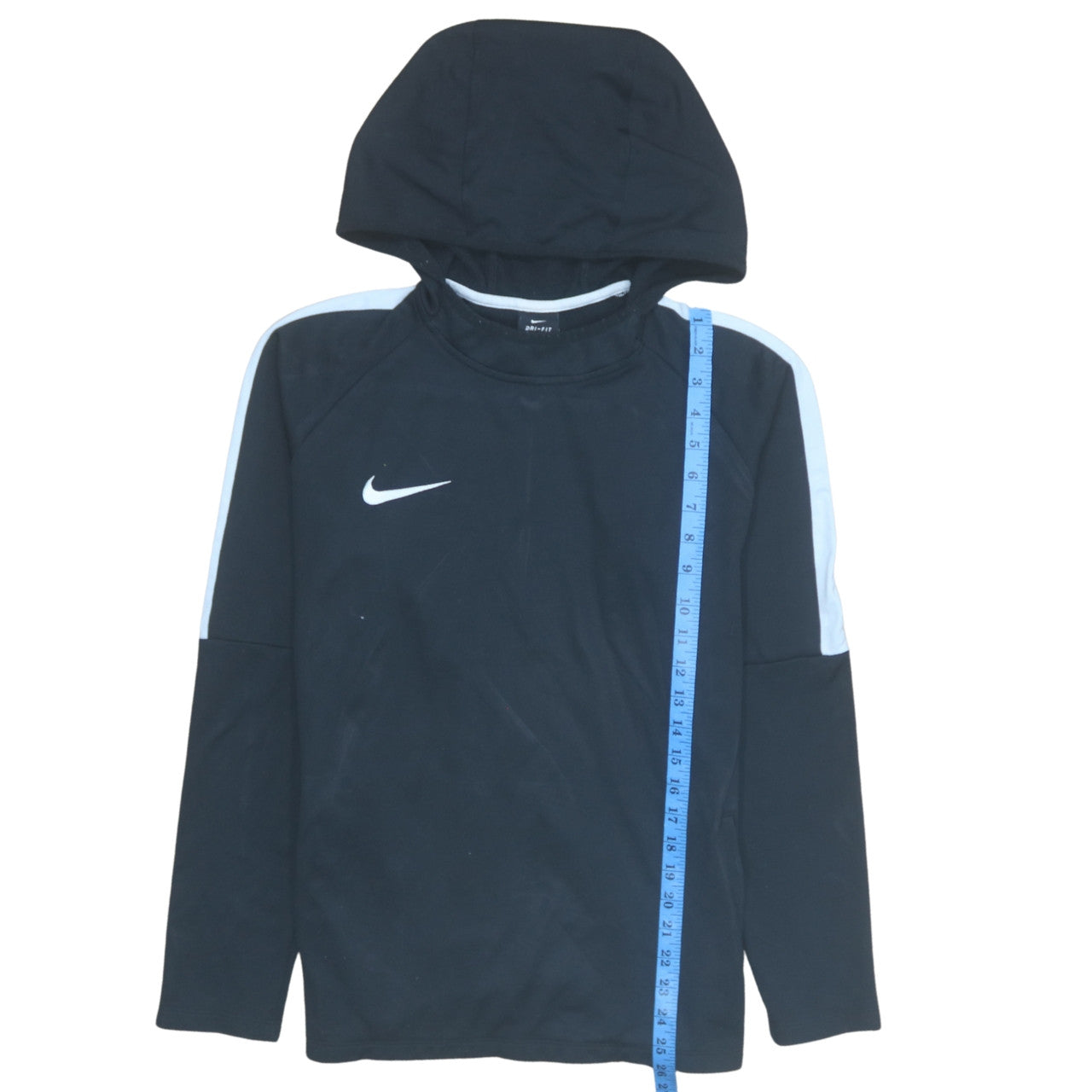 Nike Men's Black Dri-FIT Pullover Athletic Hoodie Medium
