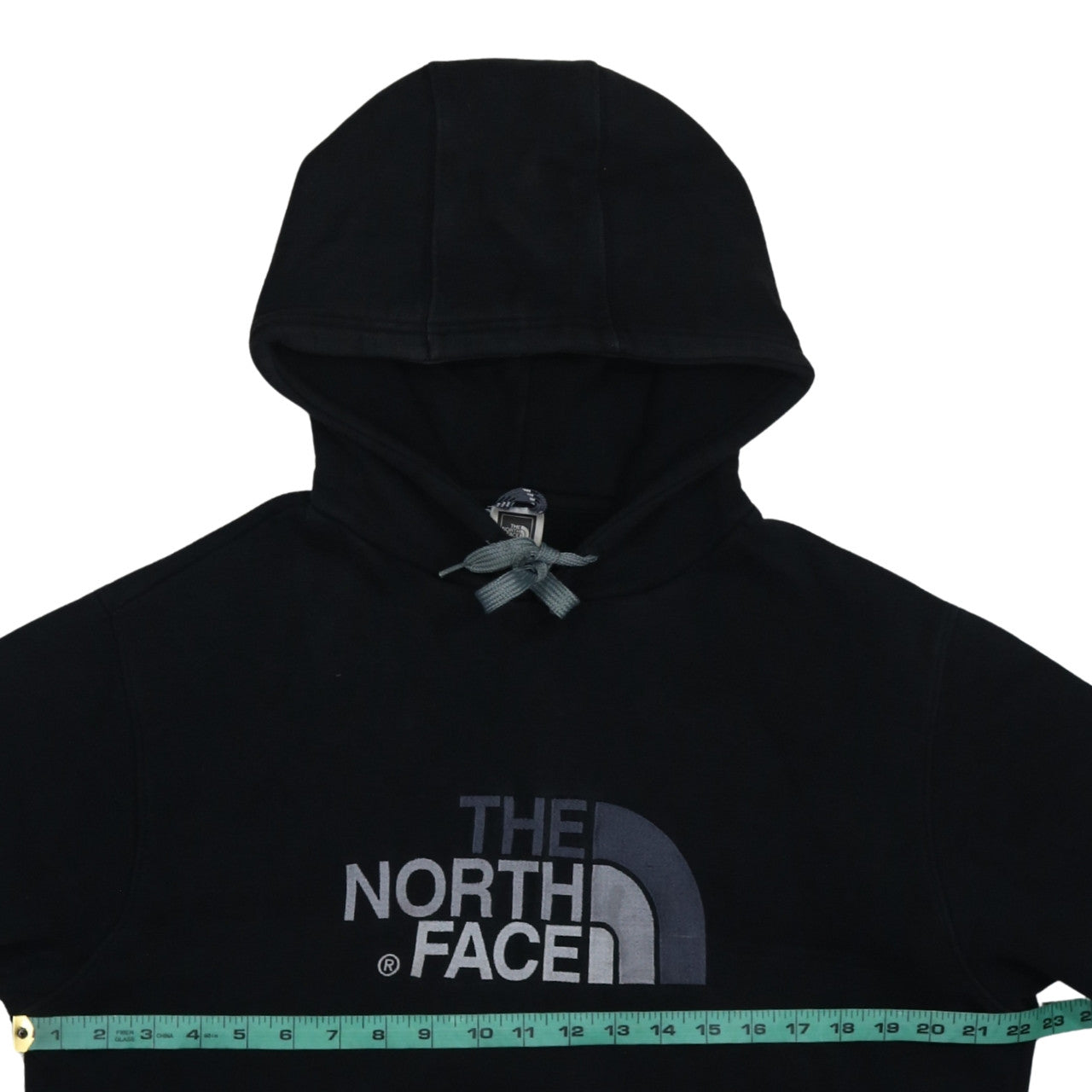 The North Face Mens Black Pullover Hoodie L Fleece Logo Sweatshirt