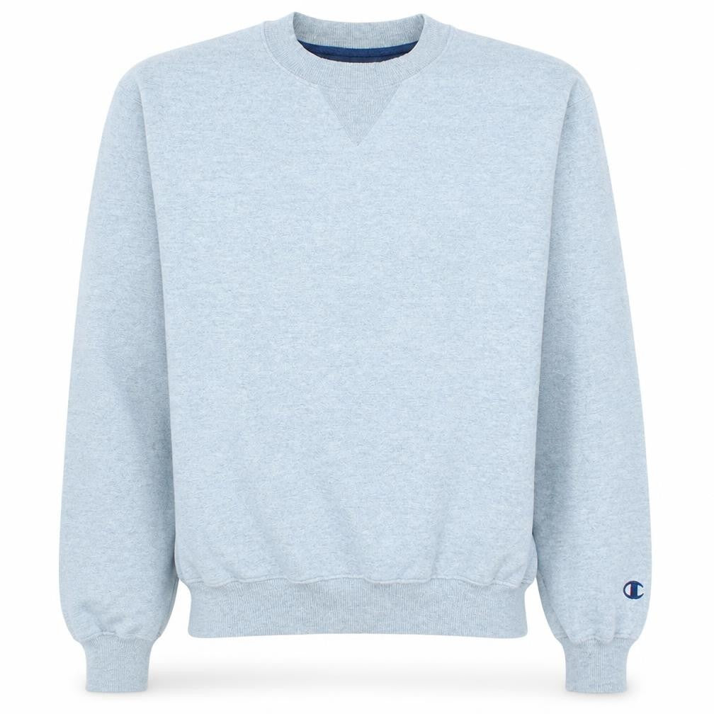 Champion Men's Grey Pullover Crew Neck Sweatshirt Size S