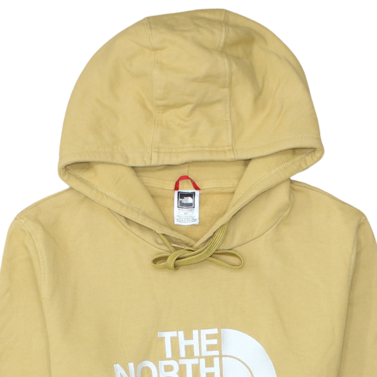 The North Face Men's Beige Pullover Hoodie Size S