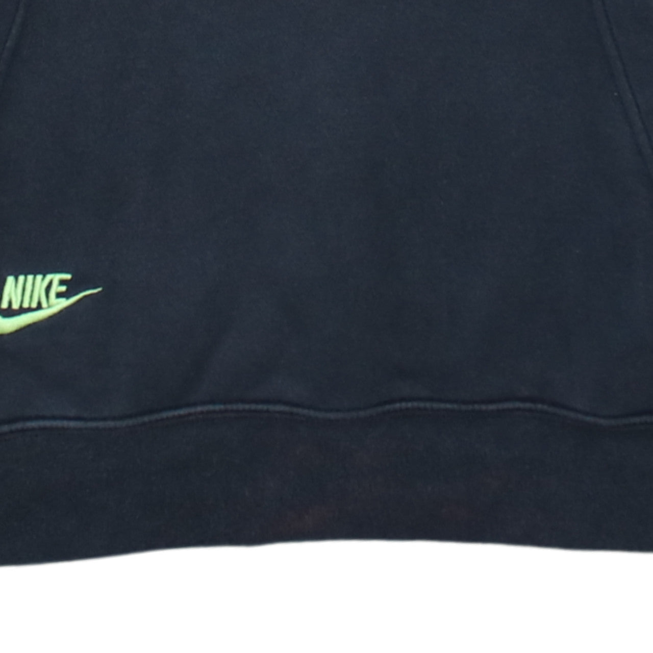 Nike Men's Black Pullover Hoodie M Logo Fleece Sportswear