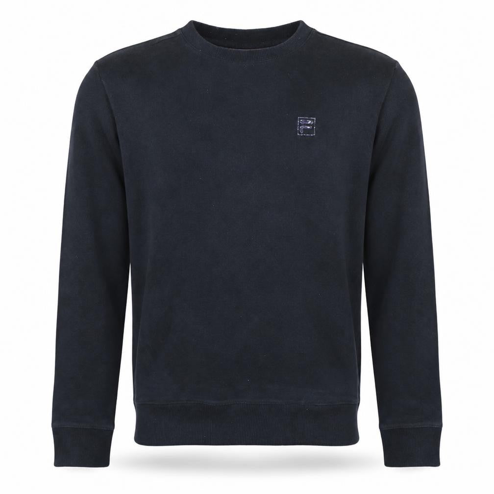 Fila Men's Black Crew Neck Pullover Sweatshirt Size S
