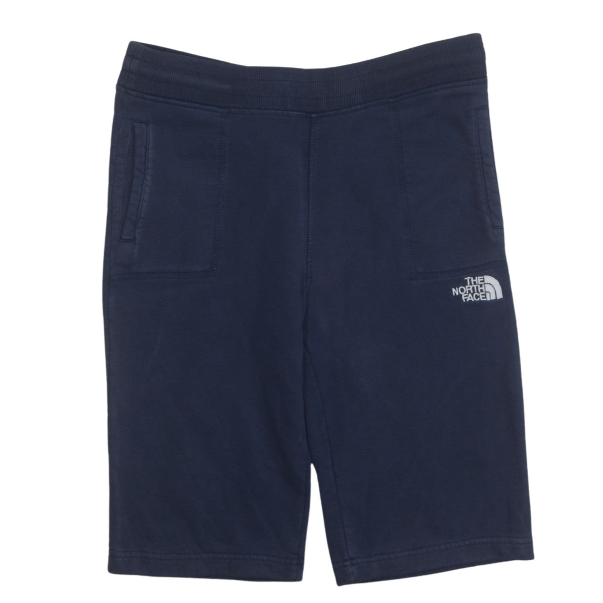 The North Face Boys Blue Sweat Shorts Size 14 Years Regular Fit Fleece