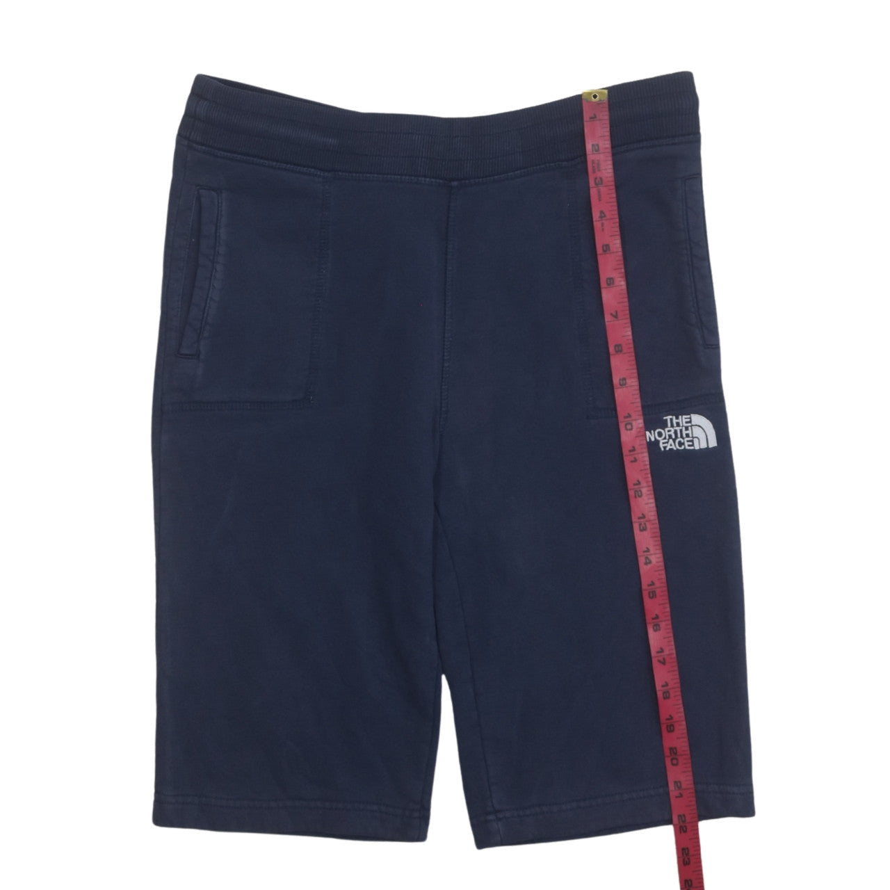 The North Face Boys Blue Sweat Shorts Size 14 Years Regular Fit Fleece