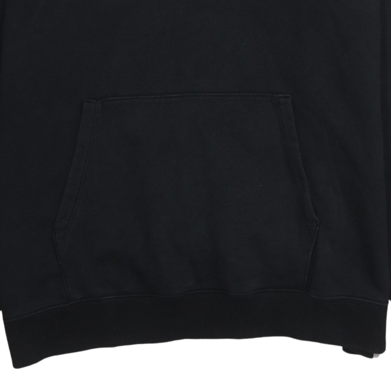 Champion Men's Black Pullover Hoodie Large Graphic Fleece Sweatshirt