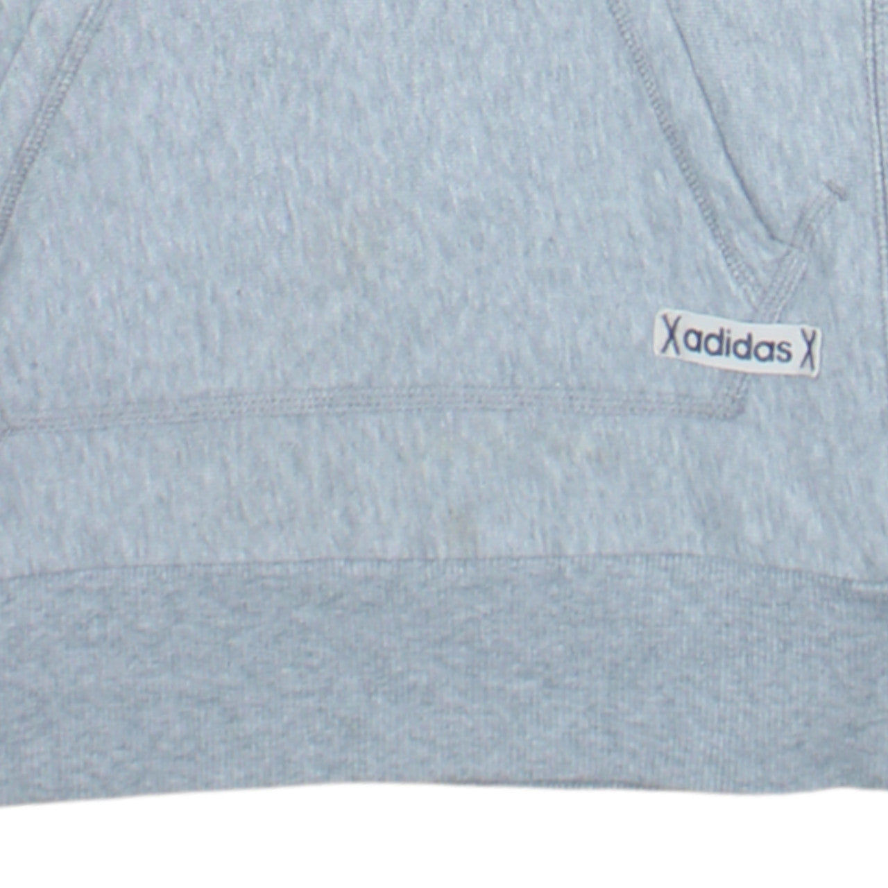 Adidas Womens Grey Hoodie Size M Pullover Hooded Sweatshirt