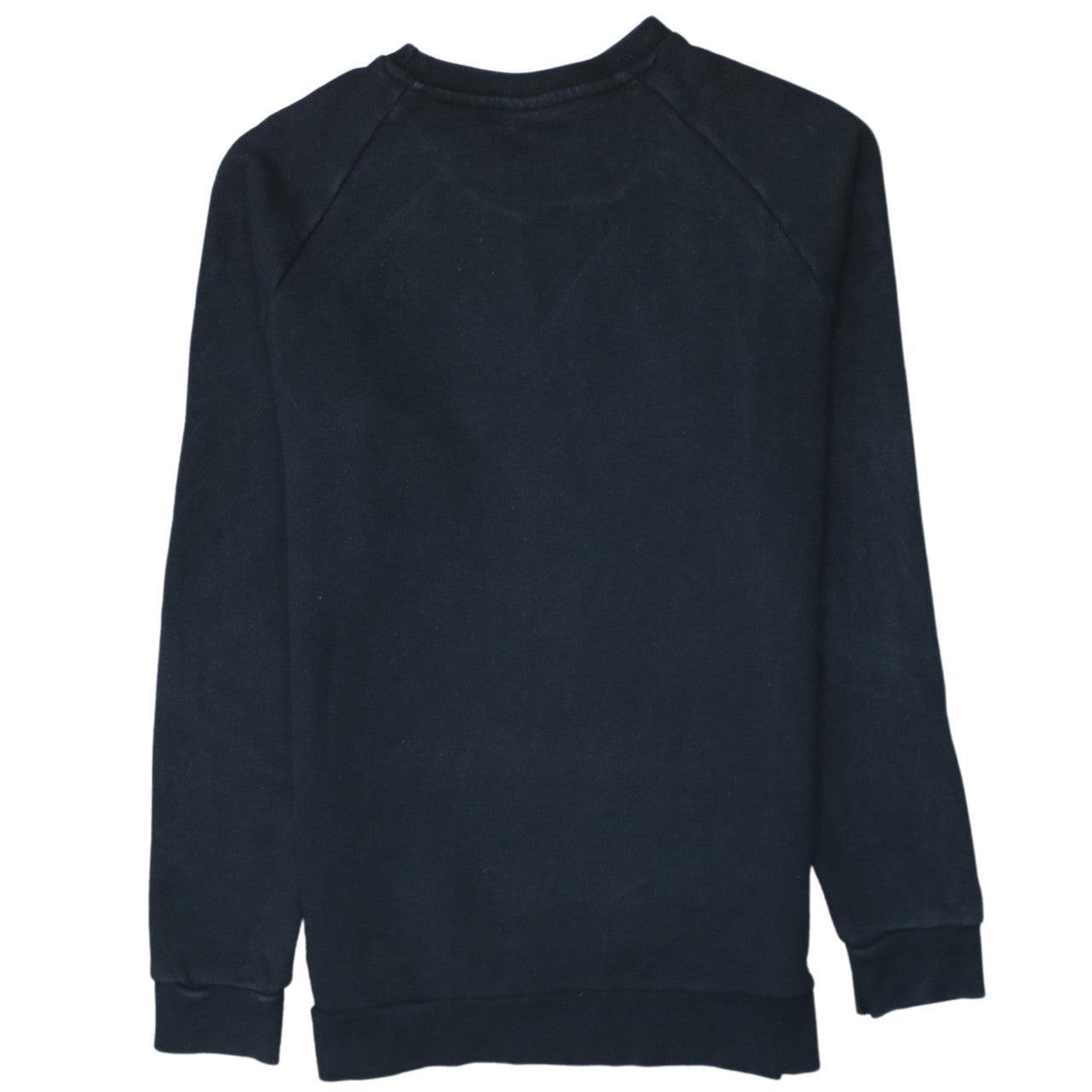 Adidas Men's Black Small Pullover Sweatshirt Crew Neck Logo Jumper