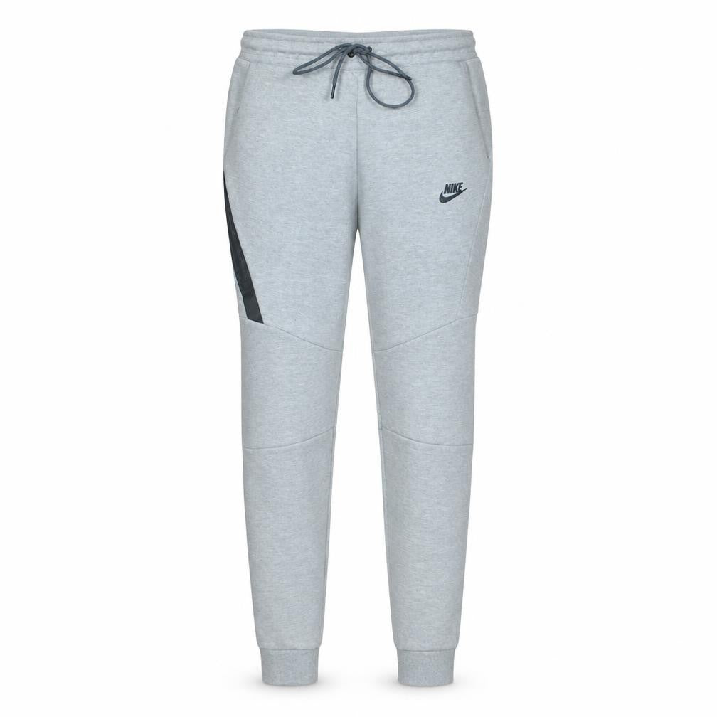 Nike Men Grey Jogger Sweatpants S Regular Fit Cotton Blend