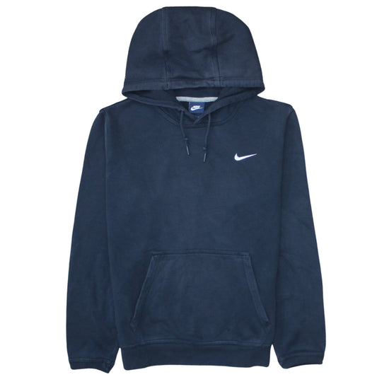 Nike Men's Blue Pullover Hoodie M Regular Fit Fleece Sportswear
