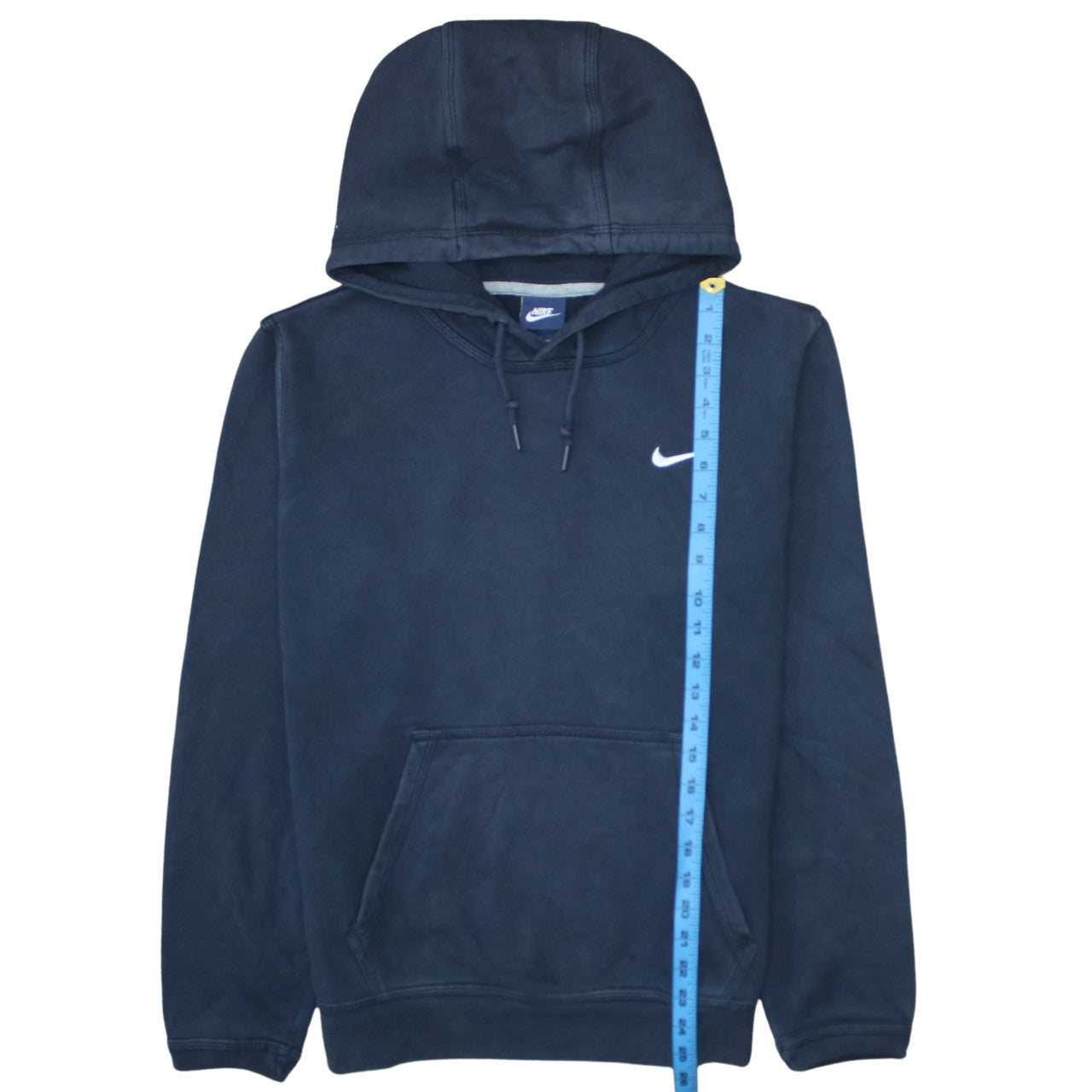 Nike Men's Blue Pullover Hoodie M Regular Fit Fleece Sportswear