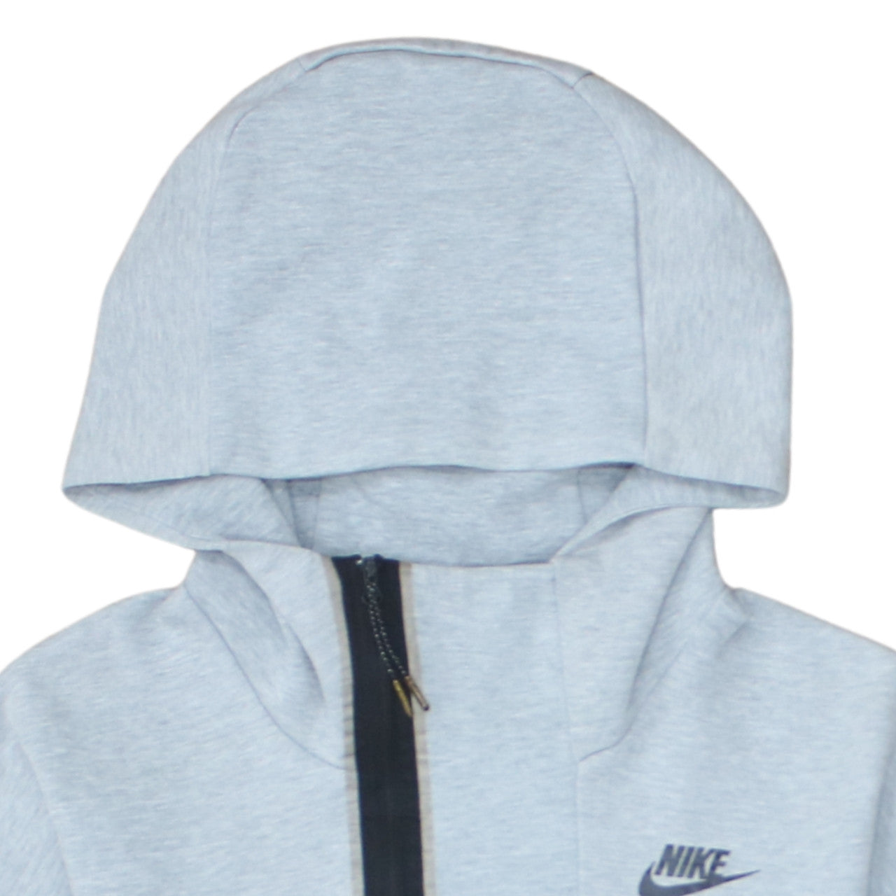 Nike Men's Grey XS 1/2 Zip Hoodie Sweatshirt with Logo