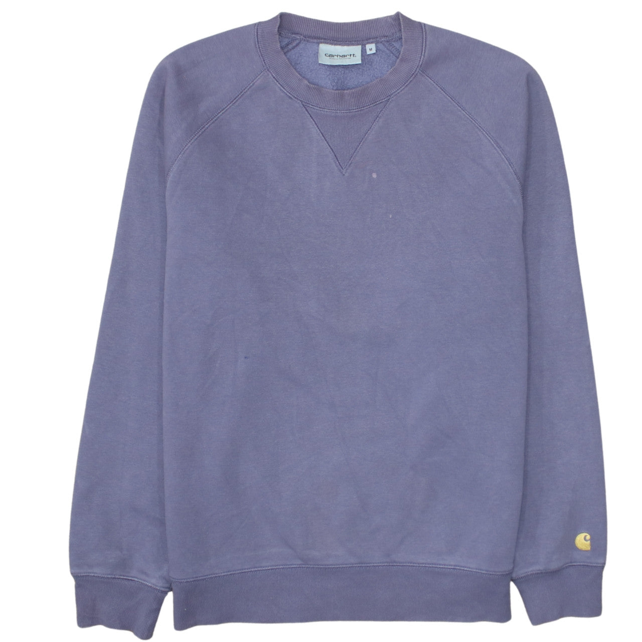 Carhartt Men Purple Pullover Crew Neck Sweatshirt M
