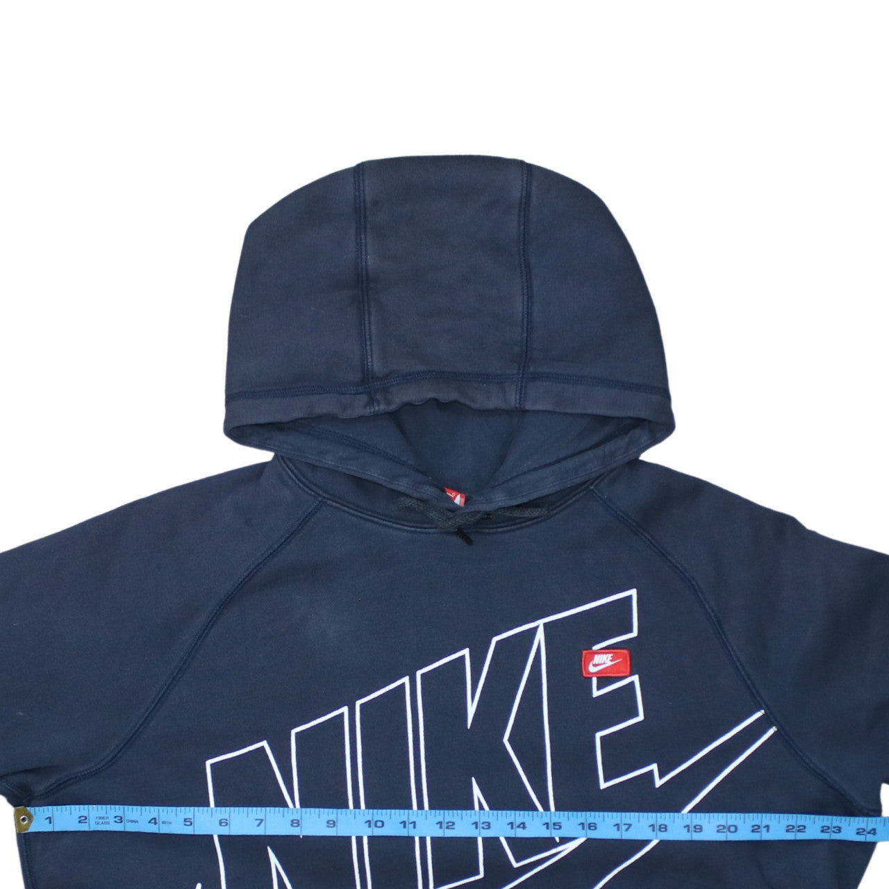 Nike Men's Blue Pullover Hoodie Large Graphic Sportswear