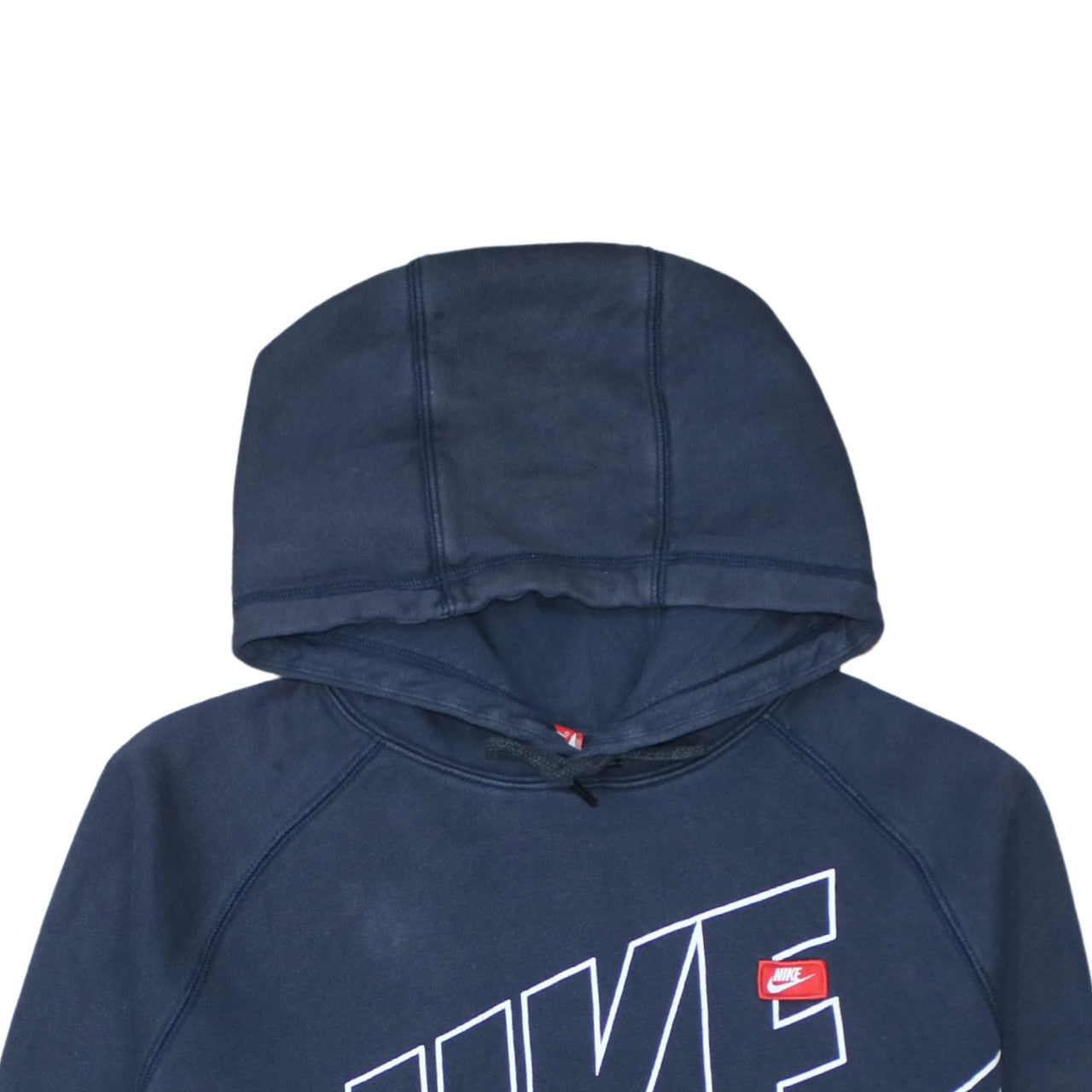Nike Men's Blue Pullover Hoodie Large Graphic Sportswear