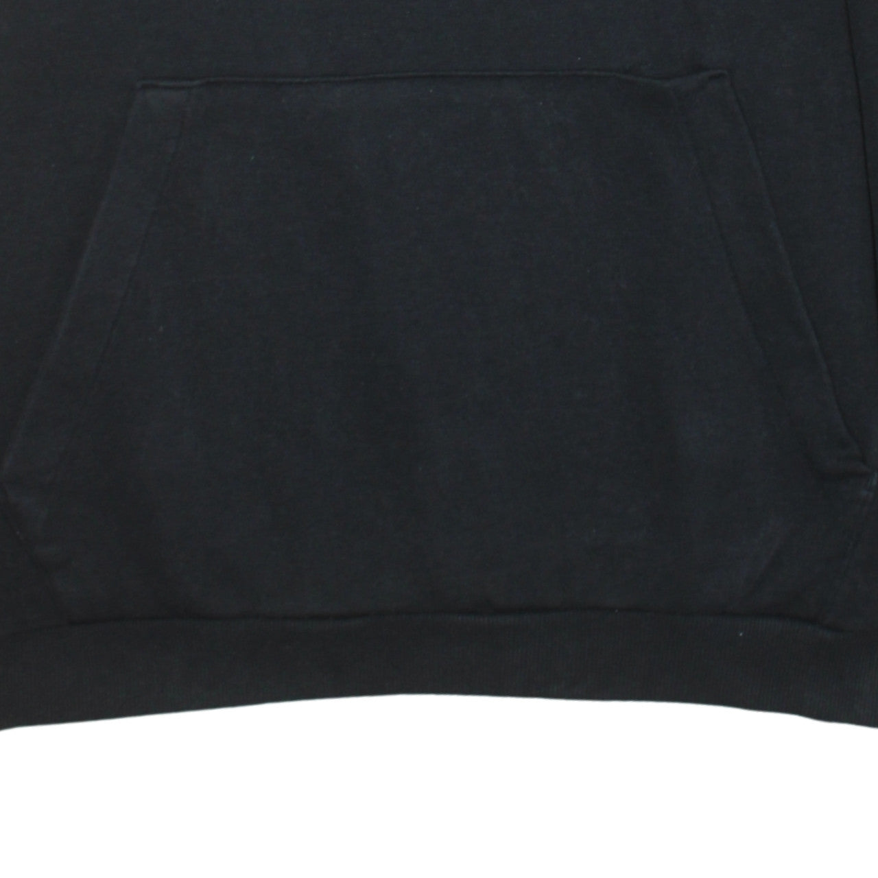 Adidas Mens Black Pullover Hoodie L Sports Logo Fleece