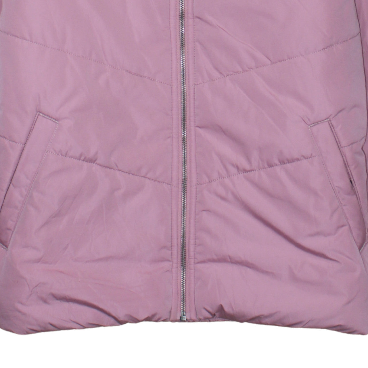 Vans Women’s Pink Puffer Jacket XL Lightweight Quilted Casual