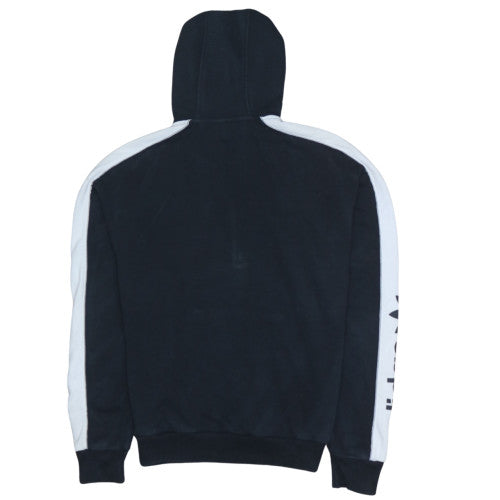 Adidas Womens Black & White Hooded Pullover Sweatshirt Size 8