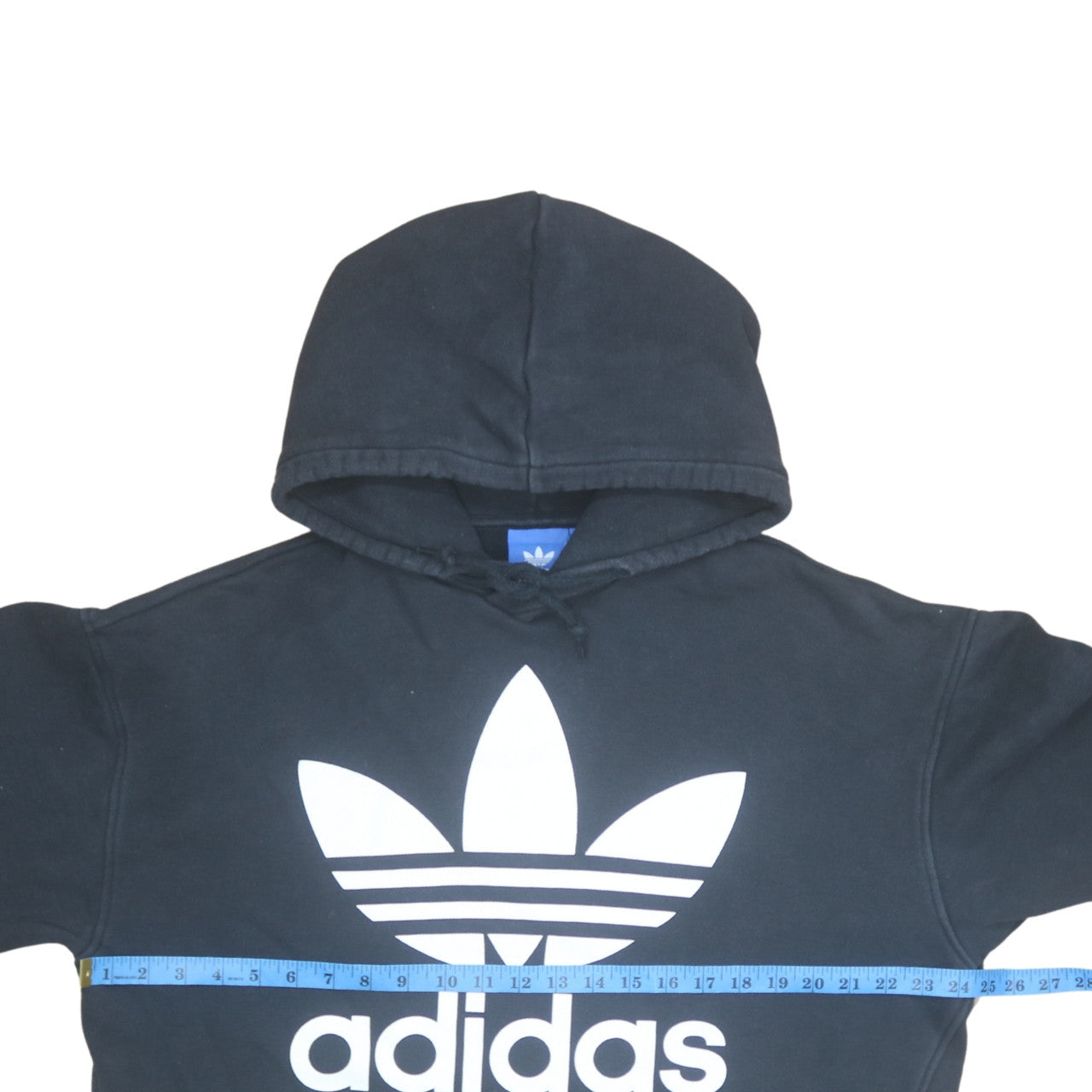 adidas Men’s Black Pullover Hoodie Size S Sports Fleece Logo