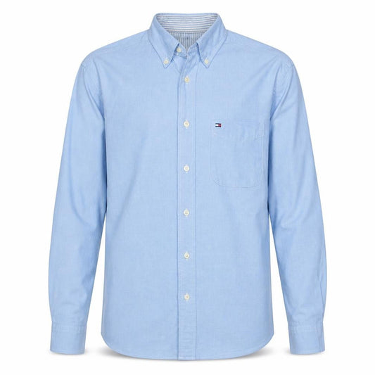 Tommy Hilfiger Men’s Blue Oxford Button-Down Shirt Size S