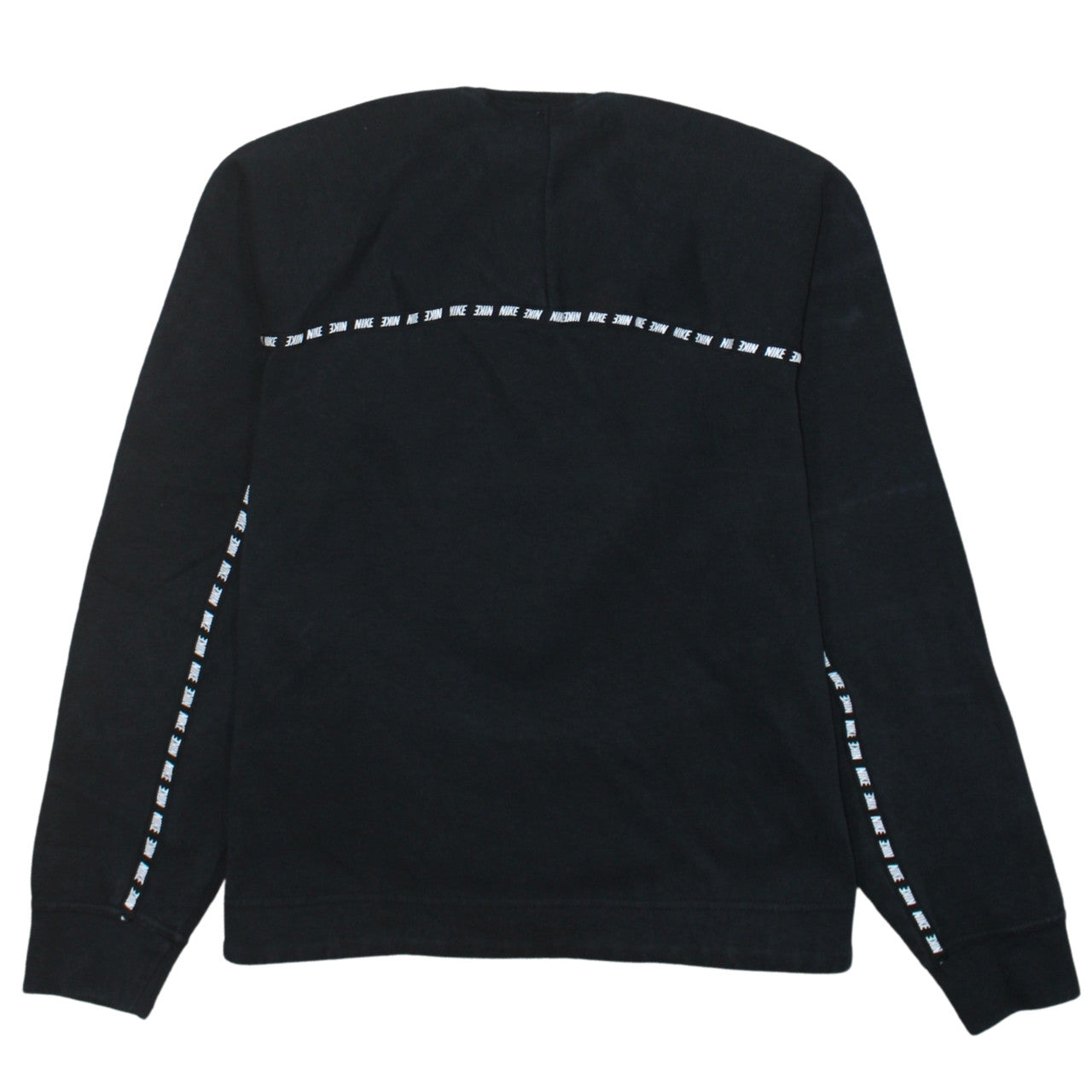 Nike Womens Black XS Pullover Crew Neck Sweatshirt