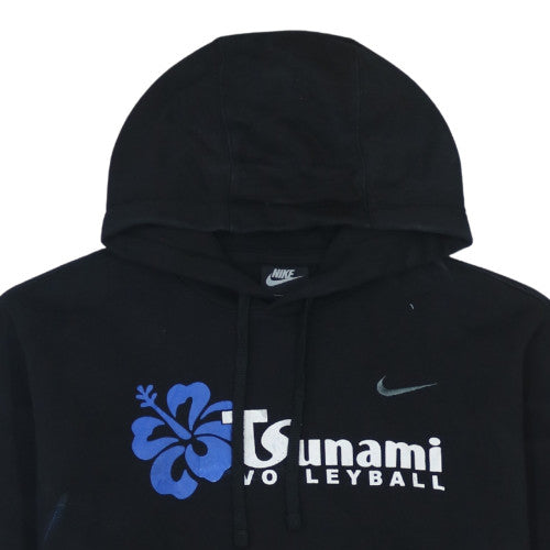 Nike Men's Black Pullover Hoodie Tsunami Volleyball Graphic M