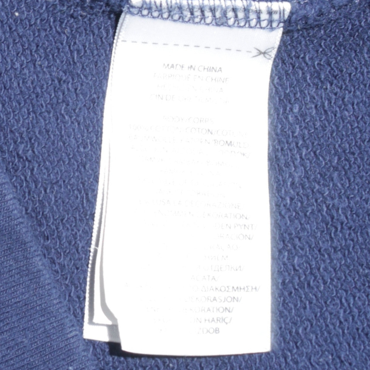Ralph Lauren Boys Blue Cotton Crew Neck Pullover Sweatshirt 14-16 Years