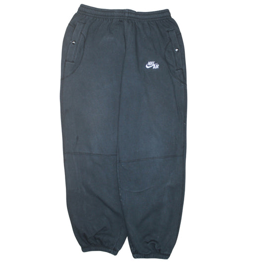 Nike Air Men Black XL Jogger Trousers Fleece Comfort Wear
