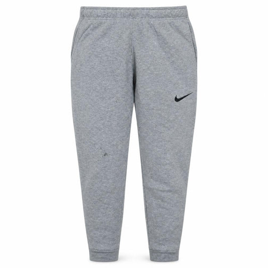 Nike Men's Grey Dri-Fit Jogger Sweatpants L Casual Elastic Waist