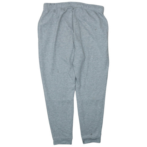Nike Men's Grey Dri-Fit Jogger Sweatpants L Casual Elastic Waist