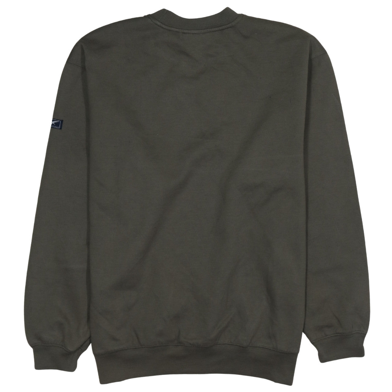 Reebok Men's Green Pullover Sweatshirt M Crew Neck Fleece