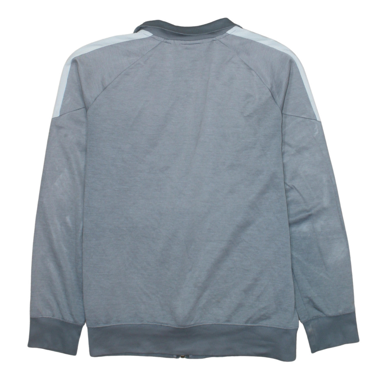 Nike Men's Grey Dri-Fit Full Zip Sports Sweatshirt M