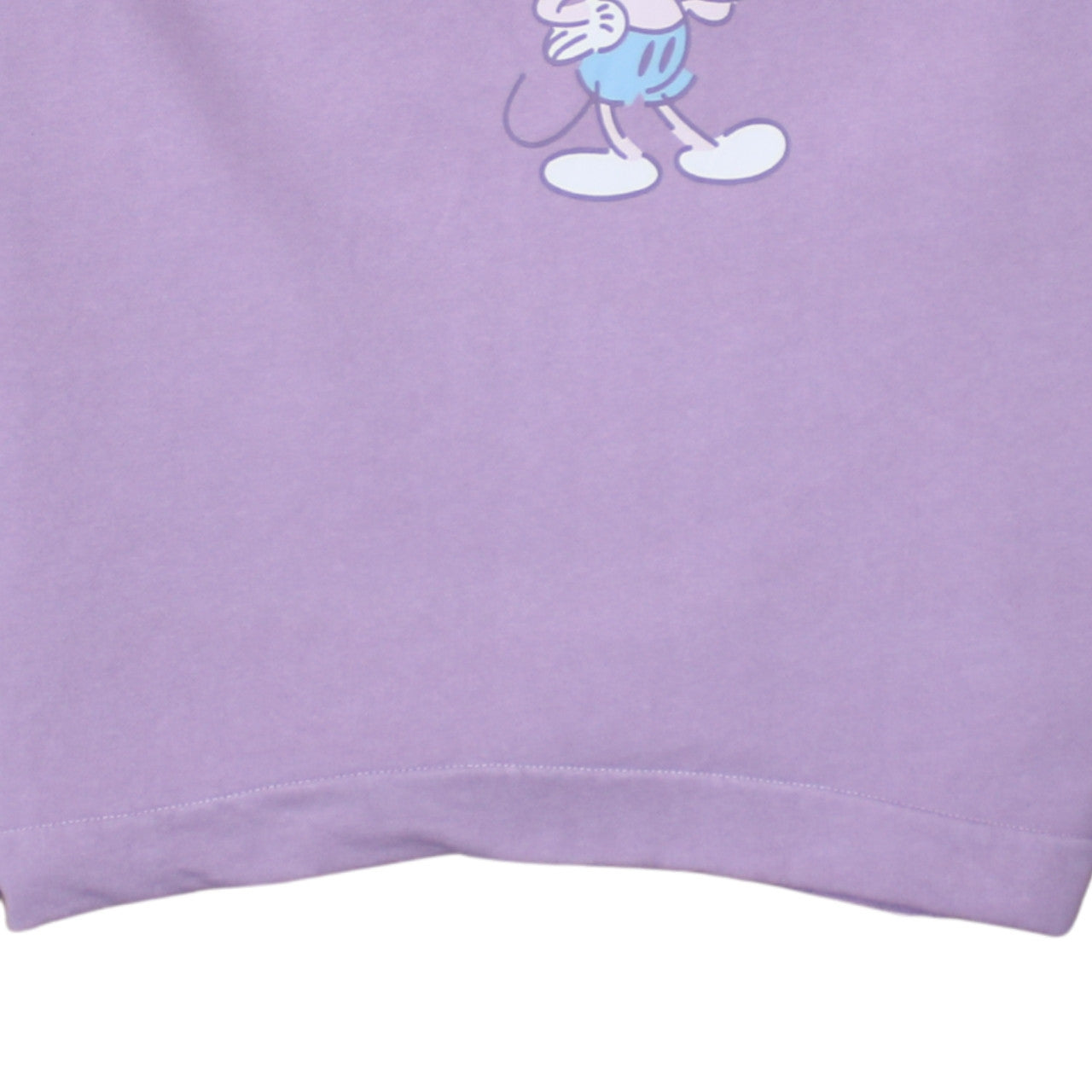 Disney Mickey Mouse Women's Purple Crew Neck Sweatshirt Size M