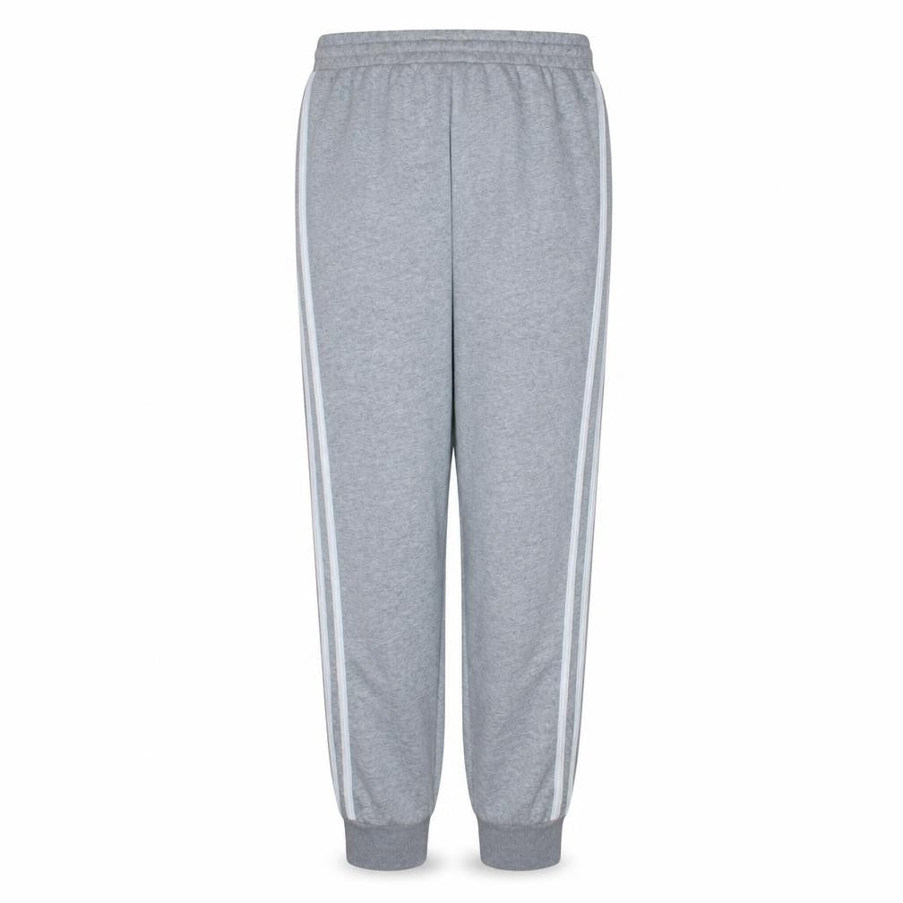 Adidas Womens Grey Jogger Trousers Size M Elastic Waist Comfort Fit