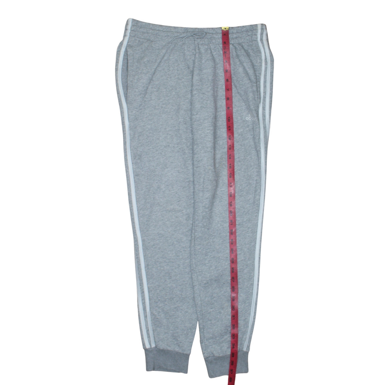 Adidas Womens Grey Jogger Trousers Size M Elastic Waist Comfort Fit
