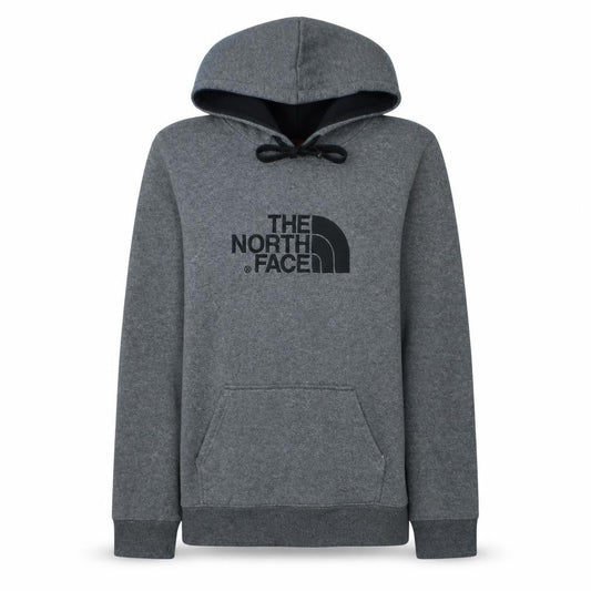 The North Face Womens Grey Pullover Hoodie Size S Cotton Blend