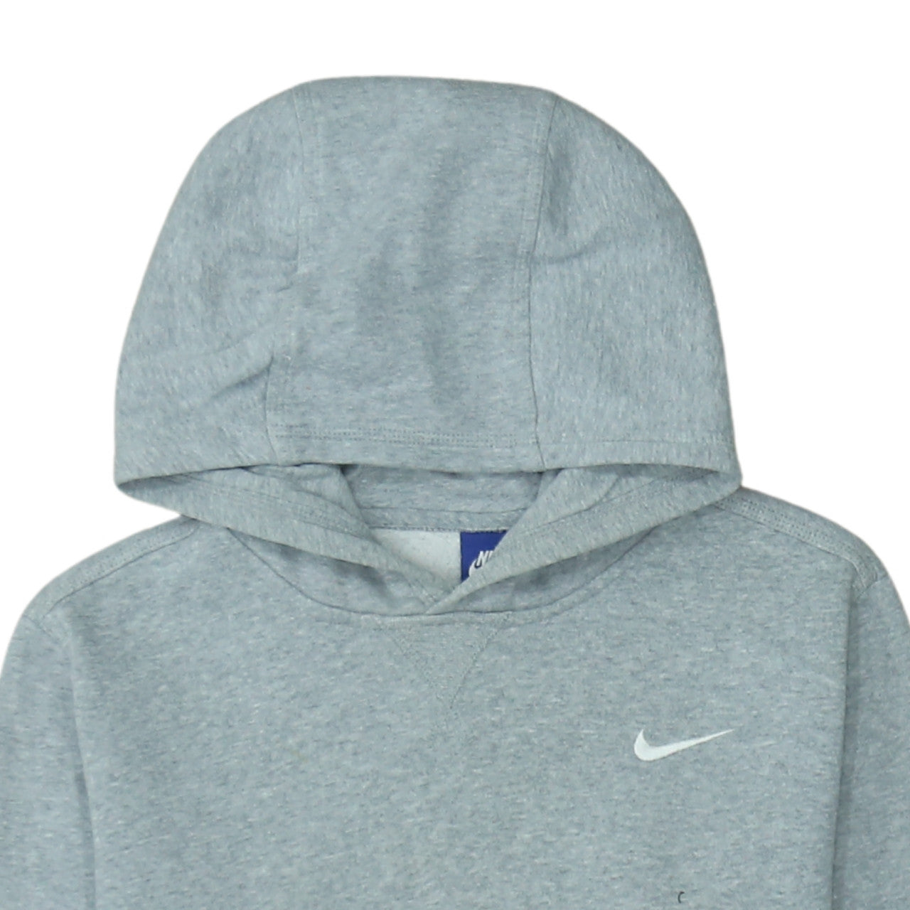 Nike Boys Grey Pullover Hoodie XL 13-15 Years Classic Fleece Sweatshirt