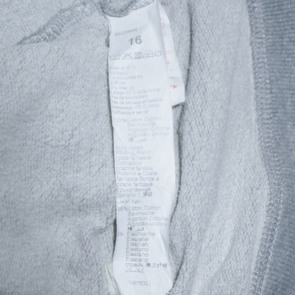 Additional view of Levi's boys’ grey logo pullover sweatshirt, size 16, years crew neck