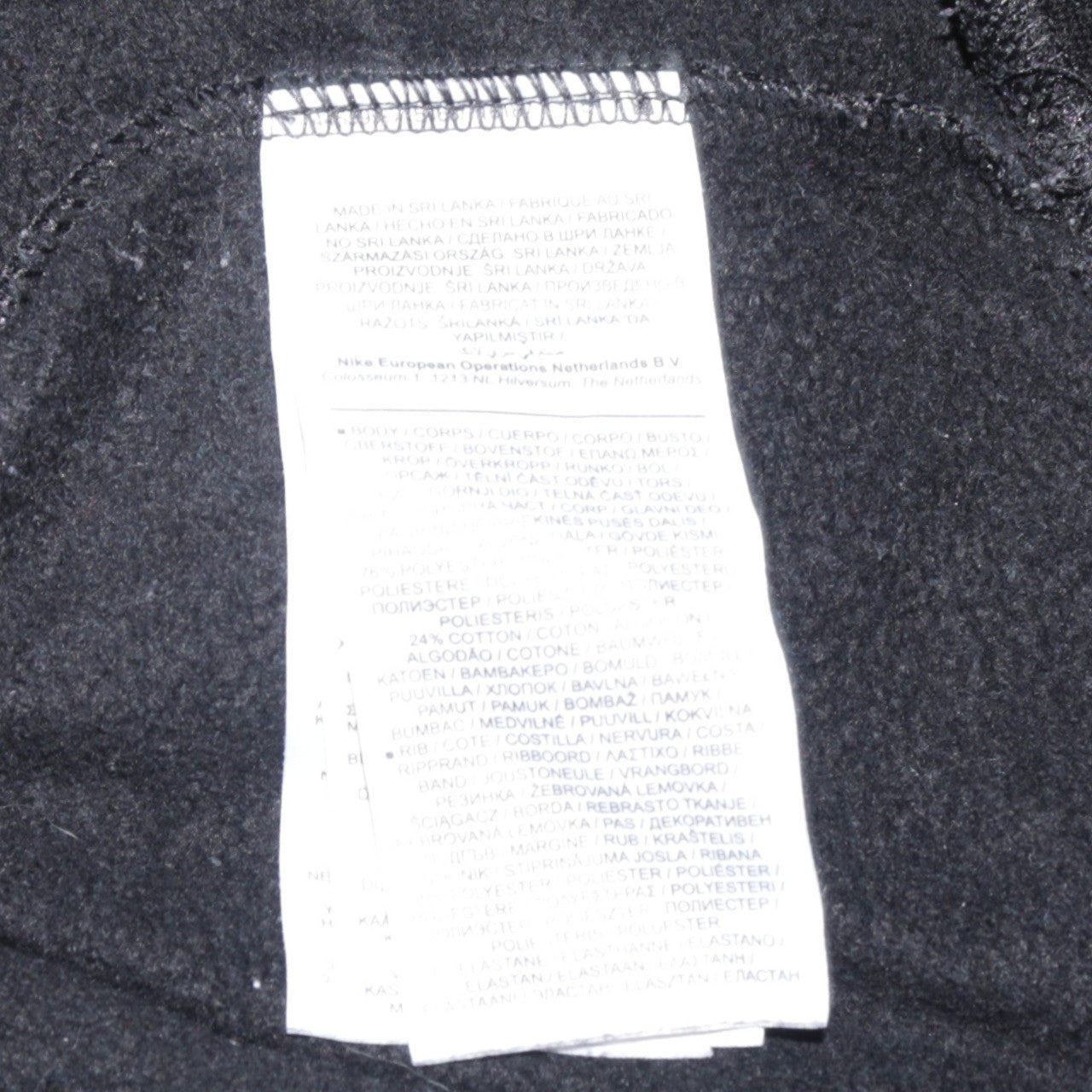 The North Face Men's Black L Pullover Hoodie Lined Logo Outdoor
