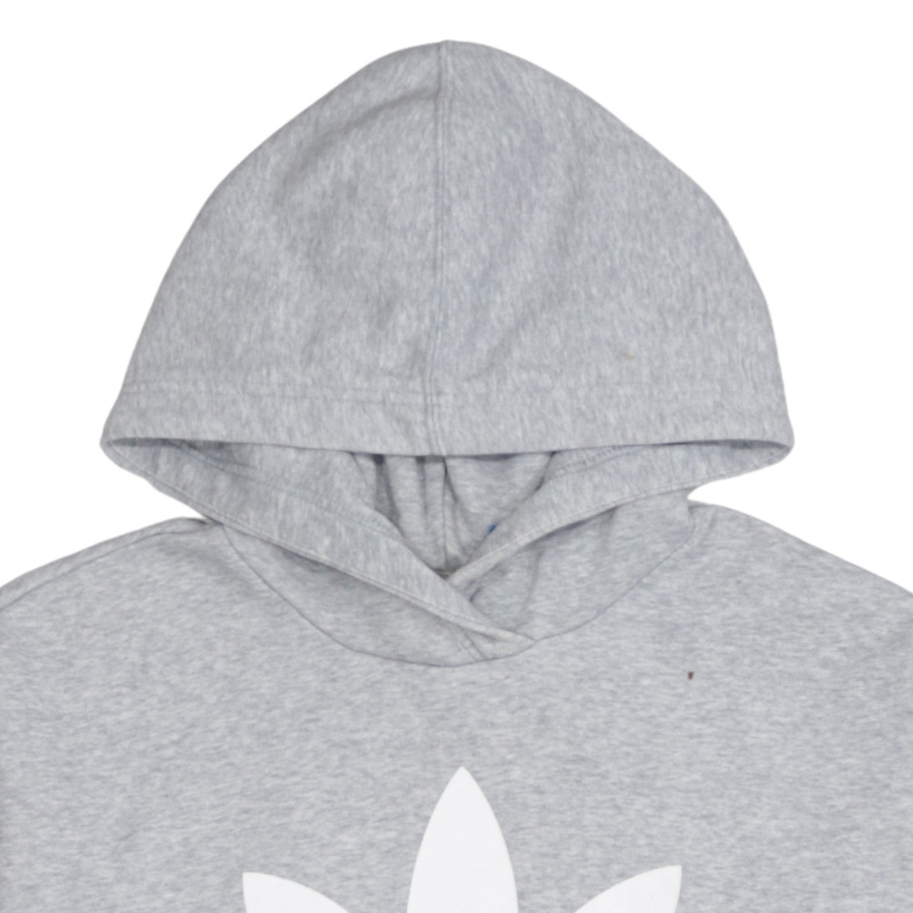 Adidas Womens Grey Hoodie Pullover Sweatshirt Size 14 UK