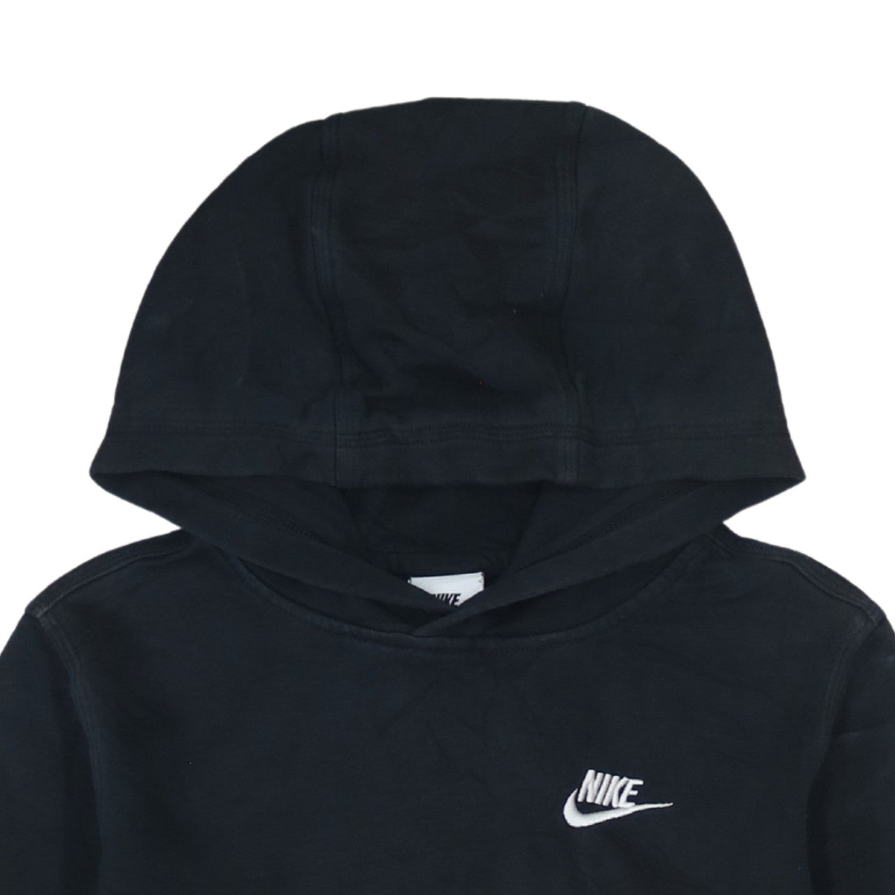 Nike Boys Black Pullover Hoodie XL 158-170cm Cotton Blend Casual