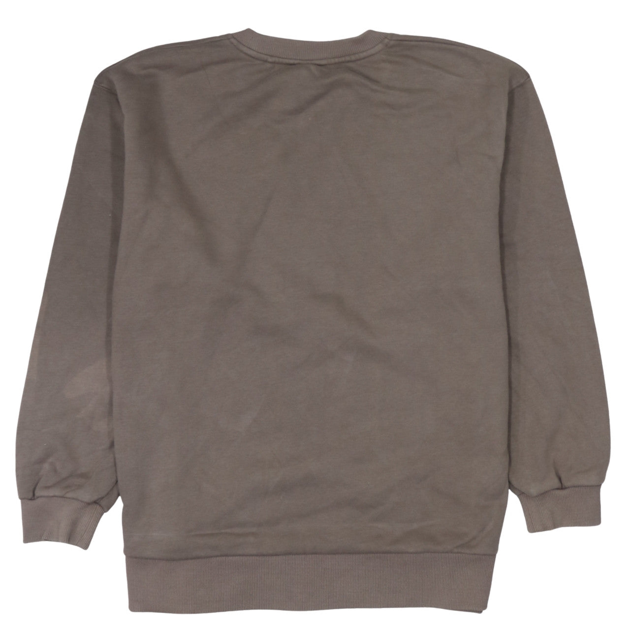 Diesel Women’s Brown Small Pullover Sweatshirt Cotton Blend