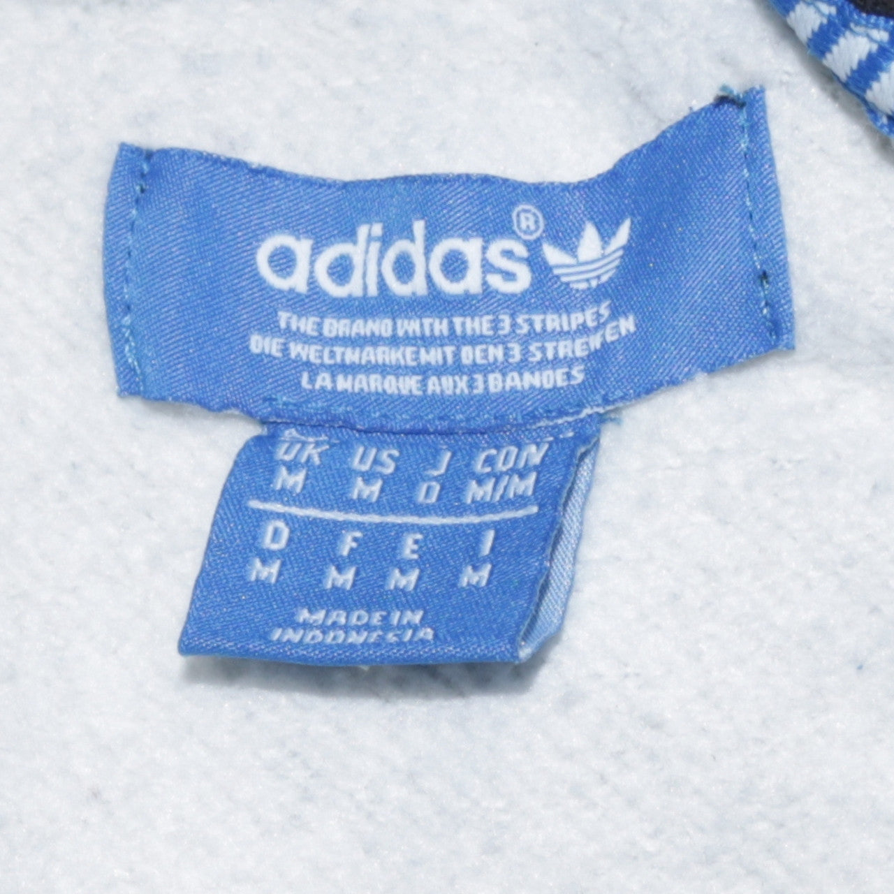 adidas Men's Black Graphic Print Pullover Sweatshirt M