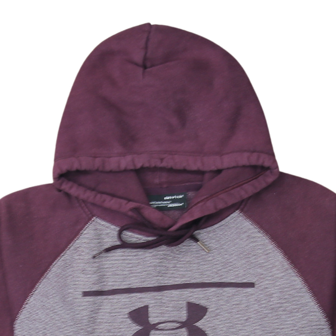 Under Armour Men's Purple Grey Pullover Hoodie Size Small