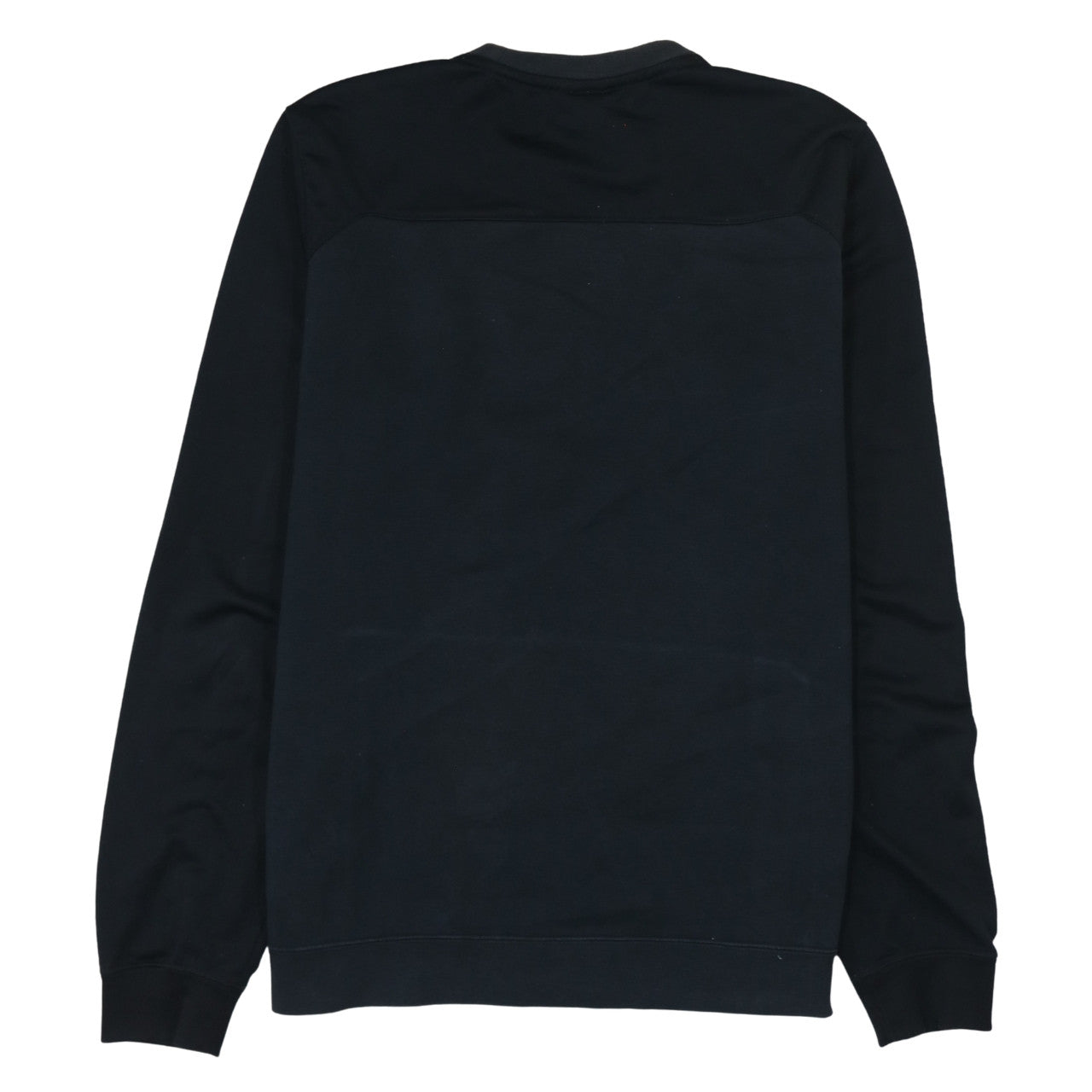 Nike Men's Black Medium Crew Neck Pullover Sweatshirt with Logo